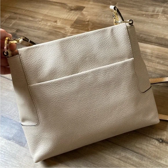 [Henri Bendel] Saffiano Leather Wyatt Crossbody Purse - Picture 4 of 15